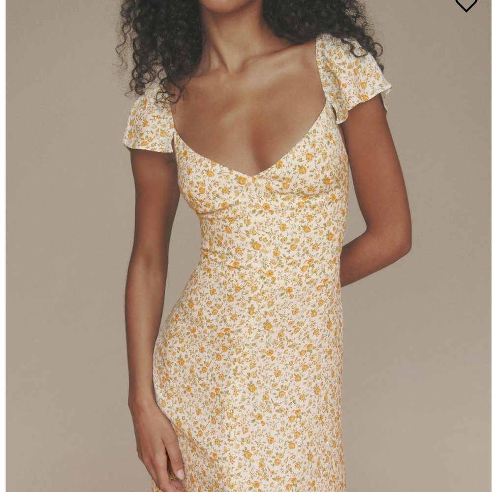 Reformation Baxley Dress - Lima